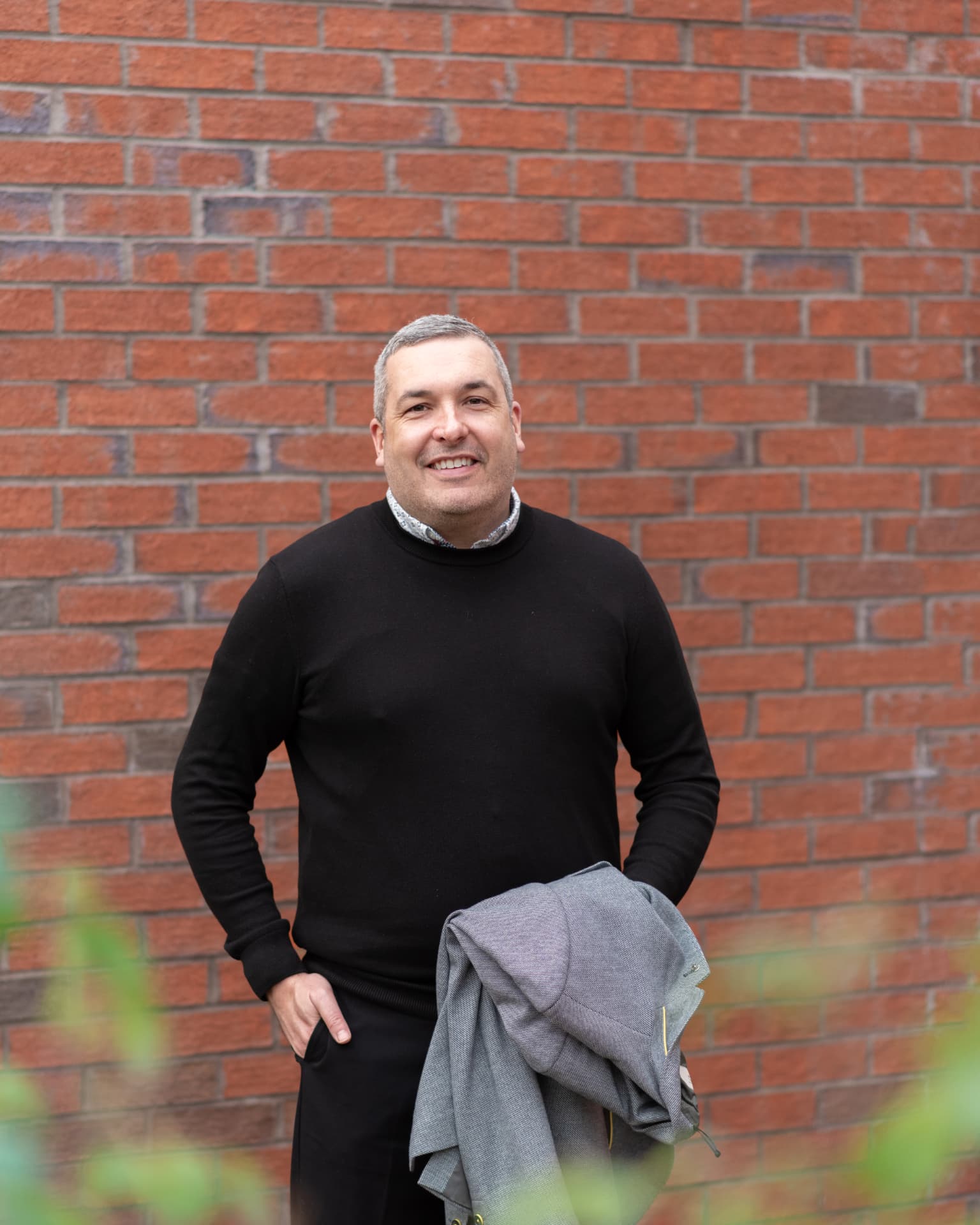 Chris G Jones in a relaxed professional setting